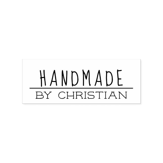 Create Your Own Handmade Personalized Rubber Stamp (Imprint)