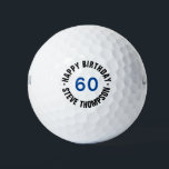 Create your Own Happy Birthday Gift Golf Balls<br><div class="desc">Create your Own Happy Birthday Gift Golf Balls</div>