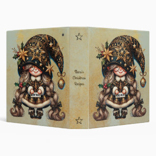 Create Your Own Happy Magical Christmas Gnome Binder