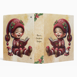 Create Your Own Happy Tale Vintage Christmas Gnome Binder