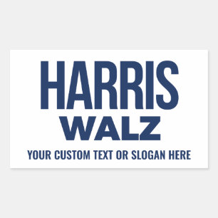 Create Your Own Harris Walz 2024 Sticker