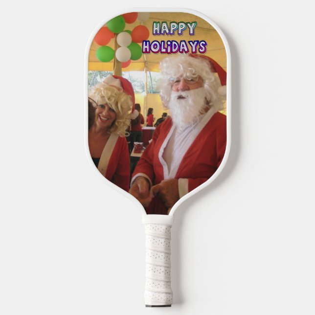Create Your Own Have a Blessed Happy Christmas  Pickleball Paddle (Front)