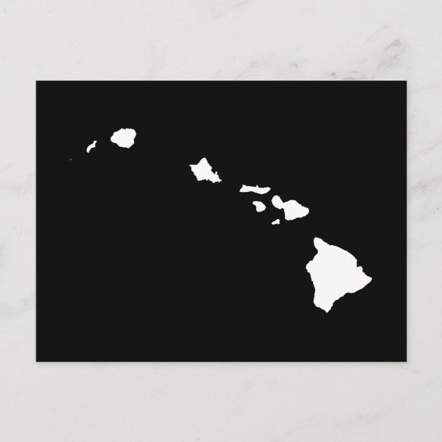 Create Your Own Hawaii Moving Announcement Postcard (Front)
