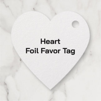 Create Your Own Heart Favour Tags