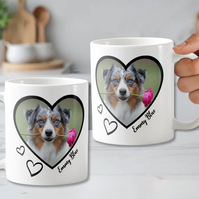 Create your Own Heart Photo Coffee Mug (Create your Own Heart Photo Coffee Mug )