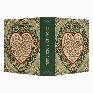 Create Your Own Heart Shaped Celtic Knotwork Binder