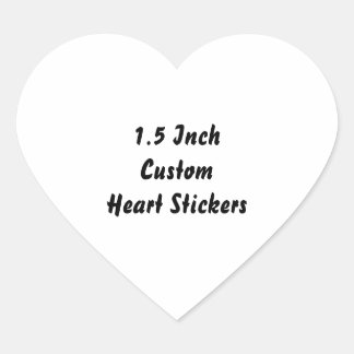 Create Your Own Heart Sticker