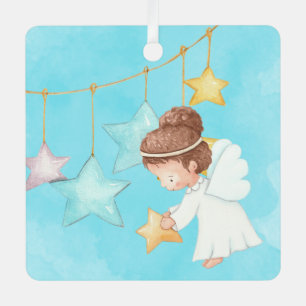 Create Your Own Heaven's Little Angel Metal Ornament