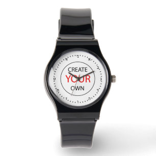 Create Your Own Hebrew Watch, Personalized / Photo Watch