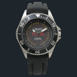 Create Your Own Hebrew Watch, Personalized / Photo Watch<br><div class="desc">Watch (HEBREW Numerals): Create Your Own - personalized professional branded item with custom logo / photo and easy further adjustments by adding text,  background colours or more images. Simple way to personalize your business,  create cool gifts for your family & friends for every occasion.</div>
