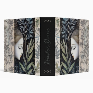 Create Your Own Hedge Witch Floral Botanical Binder