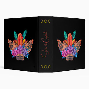 Create Your Own Henna Hands Crystals & Roses Binder