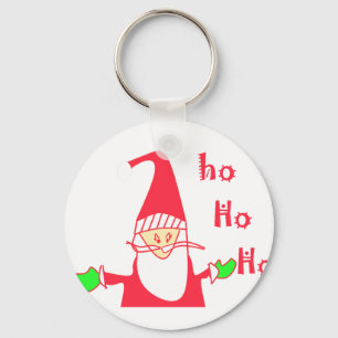 Create Your Own Ho Ho Ho Merry Christmas Keychain