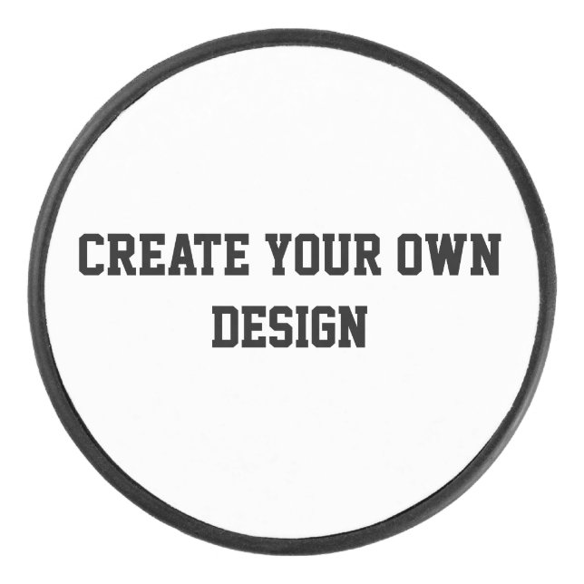 Create your own hockey puck (Front)