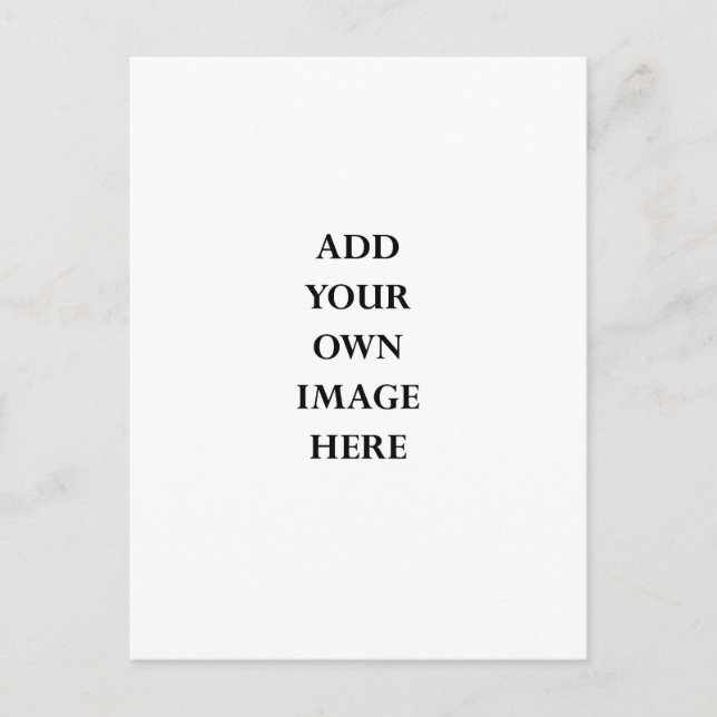 create your own  holiday postcard (Front)