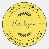Create Your Own Homemade with Love Thank You Class