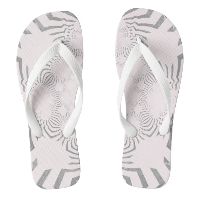 Create Your Own Honeymoon summer and free time Flip Flops (Footbed)