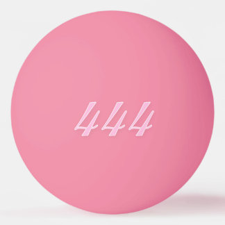 Create Your Own Hot Pink 444 Ping Pong Ball