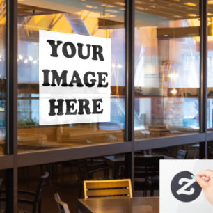 Create Your Own Image Window Cling 24"x24"