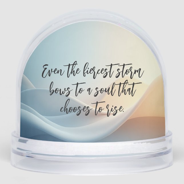 Create Your Own Inspirational Quote Snow Globes (Avant)
