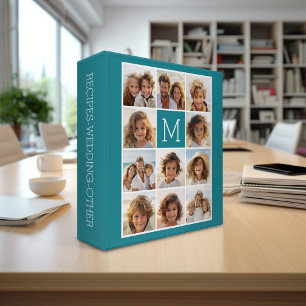 Create Your Own Instagram Collage Custom Monogram Binder