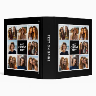 Create Your Own Instagram Collage Custom Monogram Binder