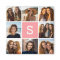 Create Your Own Instagram Collage Custom Monogram