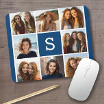 Create Your Own Instagram Collage Custom Monogram Mouse Pad<br><div class="desc">Use 8 square photos to create a unique and personal gift. Or you can keep the hipster puppy and make a trendy keepsake. If you need to adjust the pictures,  click on the customize tool to make changes.</div>