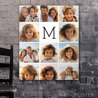 Create Your Own Instagram Collage Custom Monogram