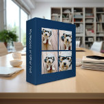 Create Your Own Instagram Collage Navy 4 Pictures Binder<br><div class="desc">Add square photos to create a unique and personal gift. A fun way to make a trendy keepsake. If you need to adjust the pictures,  click on the customize tool to make changes.</div>