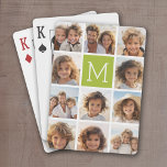 Create Your Own Instagram Photo Collage Lime Playing Cards<br><div class="desc">Custom playing cards with a photo are a unique way to personalize a classic deck, transforming it into a memorable keepsake or gift. Featuring a cherished image—such as a family portrait, a pet, or a special moment—these cards blend functionality with sentimentality. Printed on high-quality stock, they maintain the feel of...</div>