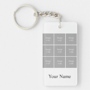 Create your own Instagram photo collection Keychain