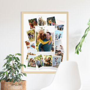 Create Your Own Instant Film Photo Collage Poster