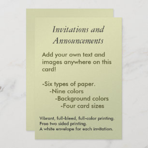Create Your Own Invitation