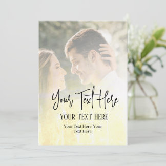 Create your own  invitation