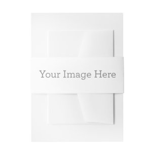 Create Your Own Invitation Belly Band