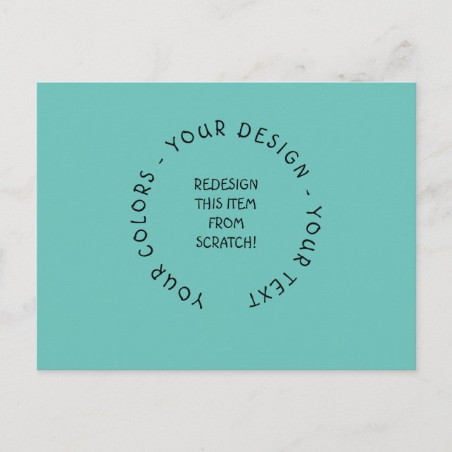 Create Your Own Invitation Postcard (Front)