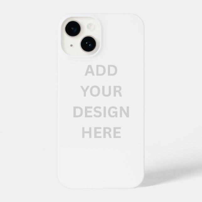 Create Your Own iPhone 14 Slim Fit Case (Back)