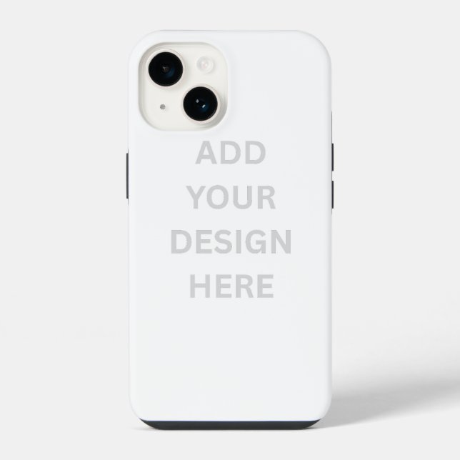 Create Your Own iPhone 14 Tough Case (Back)