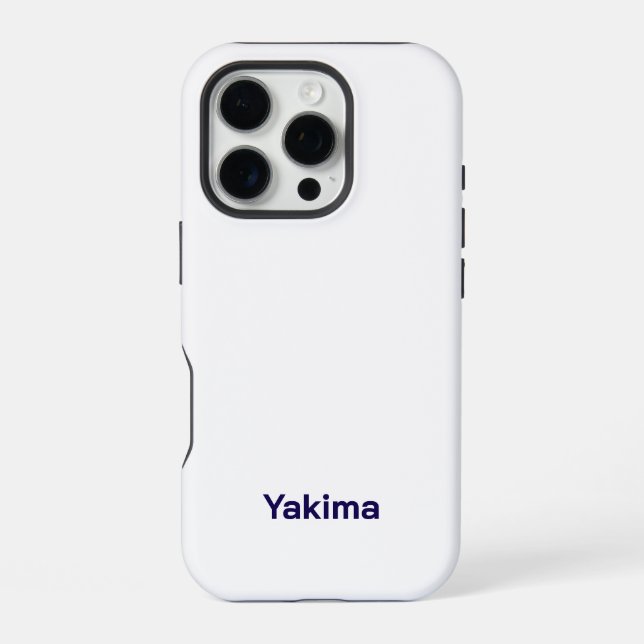 Create Your Own iPhone 16 Pro Tough Case (Back)