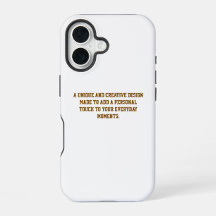 Create Your Own iPhone 16 Tough Case