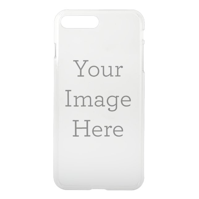 Custom iPhone 8 Plus/7 Plus Clearly Deflector Case (Back)