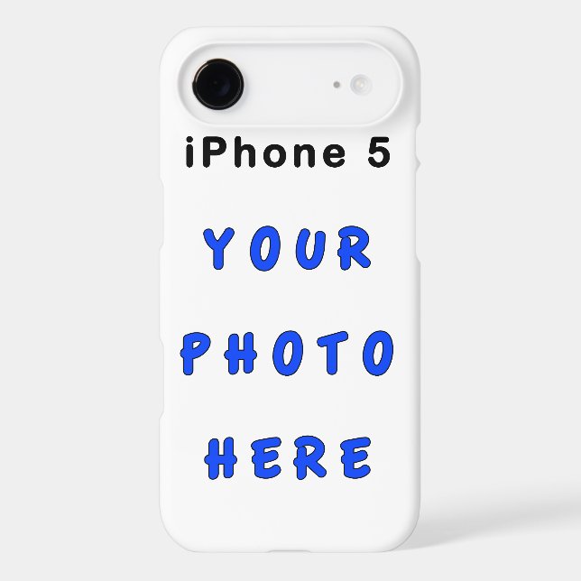 Create Your Own IPhone Covers with Your PHOTO (Back)