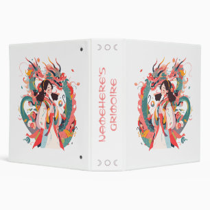 Create Your Own Jade Chinese Dragons Maiden Binder
