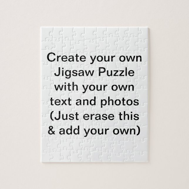 Create Your Own Jigsaw Puzzle (Vertical)