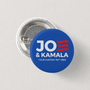 Create Your Own Joe and Kamala 2024 1 Inch Round Button