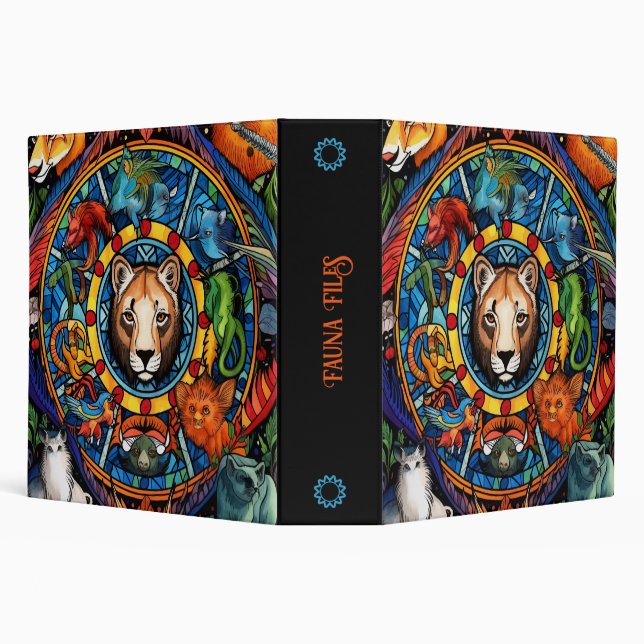 Create Your Own Jungle Animals Binder (Background)