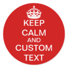 Create Your Own Keep Calm and Carry On Custom