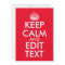 Create Your Own Keep Calm and Edit Text