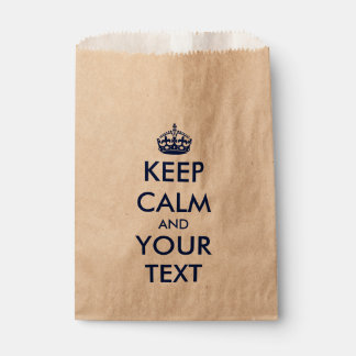 Create your own KEEP CALM Favour Bag